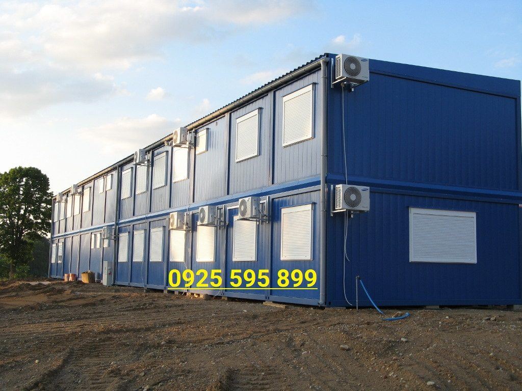Nhà xưởng Panel khung Container ghép